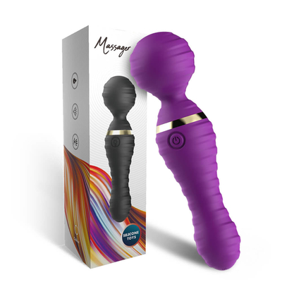 Wieder aufladbarer Handels Stab USBs Massager-elektrischer Nippel-Sex-Anregung Vibe