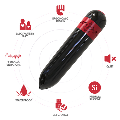 Frauen G-Stellen-Massage-Mini Bullet Jumping Egg Vibrator-Vagina-vibrierendes Sex-Spielzeug