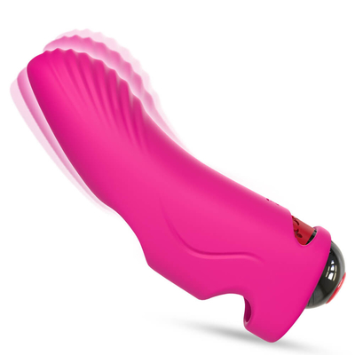 Drahtloses wieder aufladbares Erwachsen-Mini Sex Finger Vibrator Body-Massage-Spielzeug