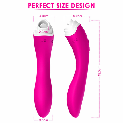Dildo-Vibrator-Zunge Licker-Anreger, wasserdichter Vagina-Anregung Massager
