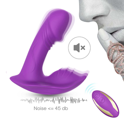 Fernsteuerungsschlüpfer-tragbarer Silikon G-Stellen-Vibrator, Dildo-Vibrator-Sex-Spielzeug
