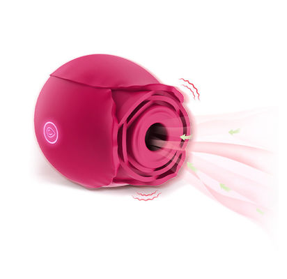10 Modi Rose Clitoral Sucking Vibrator Rechargeable, die Vibrator für Frau saugt