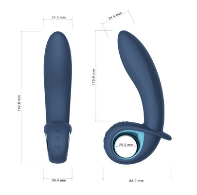 10 Modus-aufblasbarer analer Kolben-Stecker Dildo-homosexuelle Prostata-Toy Anal Sex Toys For-Männer