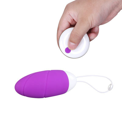 10 Geschwindigkeits-vibrierender Ei-Fernsteuerungssex Toy Vagina Vibrator Toy 65*65*28mm