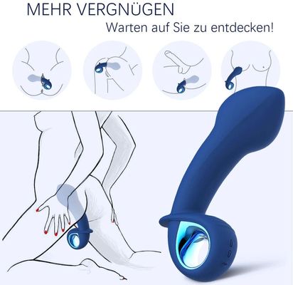 10 Modus-aufblasbarer analer Kolben-Stecker Dildo-homosexuelle Prostata-Toy Anal Sex Toys For-Männer