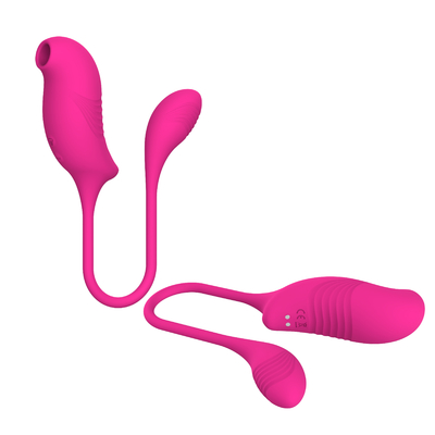 Drahtloses saugendes Vibrator-Sex-Spielzeug