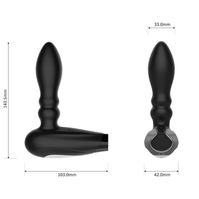 aufblasbarer vibrierender Stecker des Kolben-1h