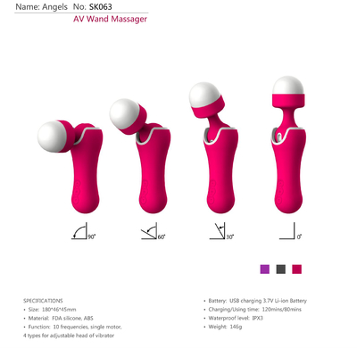 Magnetischer Körper drahtloser Handelsstab Massager