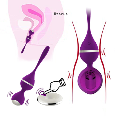 Sexspielzeug Kegel-Übung Fernsteuerungs-Ben Wa Ball For Female
