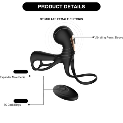 Massager die Prostata der Männer vibrierender männlicher Masturbator-Silikon-Penis-Handärmel