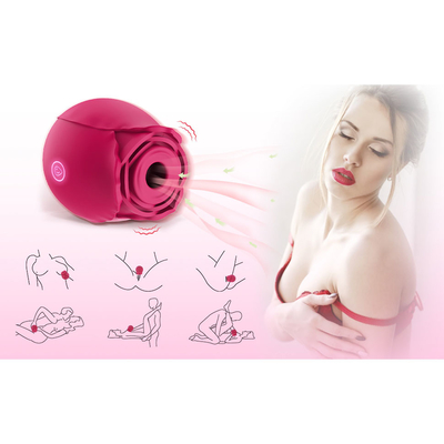 Luftdruck-Vibrator-wieder aufladbarer Clitoral Vibrator-Clitoral Sauganreger