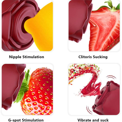 Nippel und Clit-Sauger, die Vibrator-Sex Toy Vibrating Nipple Suckers saugen