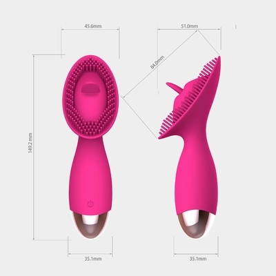 149.2*51*45.6mm starkes leckendes realistisches Didlo für Frauen imprägniern Kugel-Vibrator