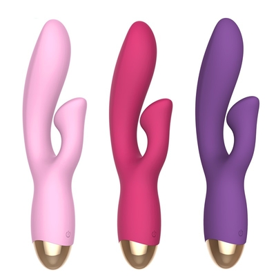 RoHS-Pussy-Kaninchen-Vibrator-erwachsener Körper Massager G-Stellen-Vibrator-Sex-Spielzeug