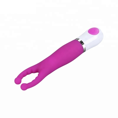 Weibliche Spielwaren des Großhandelsanfängervibratorsilikonhäschens