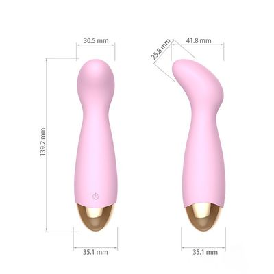 Klitoris-Vagina Dildo-Vibrator für Frauen-wieder aufladbares erwachsenes Sexspielzeug