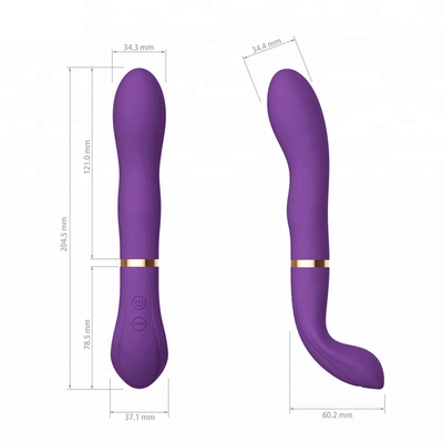 Wieder aufladbares Mehrgeschwindigkeitsspielzeug des vibrator-G-Stelle Dildo Massager-Orgasmus-weiblichen Geschlechts