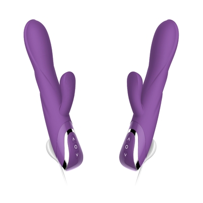 Fernstellen-Kaninchen-Vibrator prüfer-Dildo Vibratings G mit Bunny Ears For Clitoris Stimulations-Frauen spielen