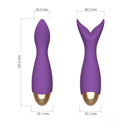 Wieder aufladbarer Clit Vibrator Y ODM USB formte Vibrator-elektrischen Stab Massager