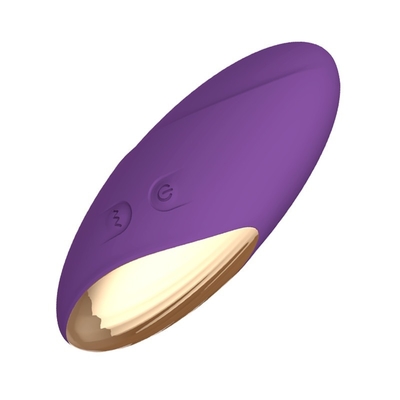 40.1mm Purpur-Kugel-Vibrator imprägniern leistungsfähige Clit-Anregungs-Spielwaren Liebes-Ball