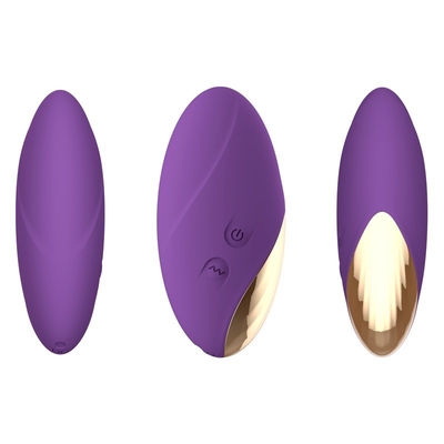 40.1mm Purpur-Kugel-Vibrator imprägniern leistungsfähige Clit-Anregungs-Spielwaren Liebes-Ball