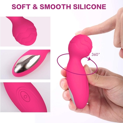 34.5mm Silikon Handelsstab Massager-Mini Electric Sex Wand Vibrator-Stab Massager