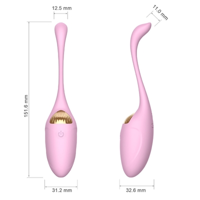 Weiblicher Masturbations-Vibrator-vibrierender Ei-Sex Toy Rechargeable Bullet With Remote