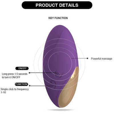 Vagina Pussy ärgert medizinischer Grad-Silikon-Vibrator-Kugel-Vibrator Usb-Ladegerät