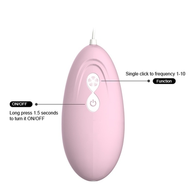 12 Frequenzen klassische rosa Liebes-Ei-Kugel G-Stellen-Vibrator-für Frauen