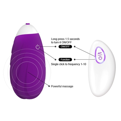 Silikon-Ei-Sex Toy Vibrating Love Eggs Remote steuert vibrierendes Ball-Sex-Spielzeug