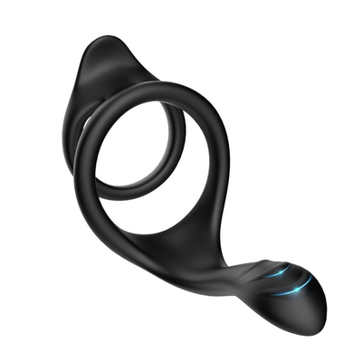 Doppelte Silikon-Penis-Aufrichtungs-Ringe Schleifen-Penis-Ring Sex Toys 80x70x50mm volle