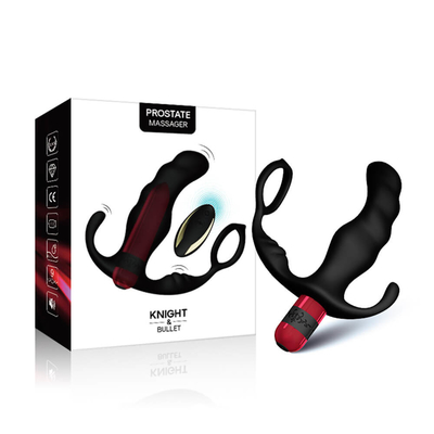 Penis-Hahn-Ring Anal Vibrator Prostate Massager-Sex Toy For Men Masturbator