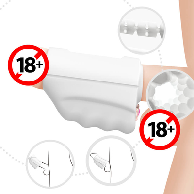Anschlag-Penis-Übungs-Mann-Masterbator-Schale handgemacht mit magnetischer Kugel nach innen