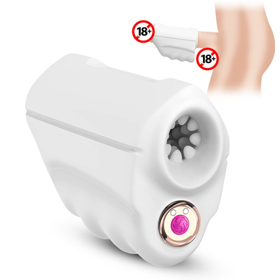 Anschlag-Penis-Übungs-Mann-Masterbator-Schale handgemacht mit magnetischer Kugel nach innen