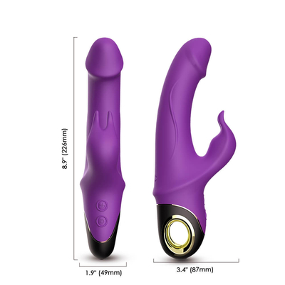 Überraschende Erwachsener G-Stellen-Kaninchen-Vibrator-Frauen Vaginal Clitoris Stimulator Sex Toy