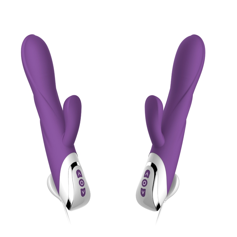 10 Frequenz-glückliche Kaninchen-Vibrator-Zunge, die Vibrator-Klitoris-Anreger leckt