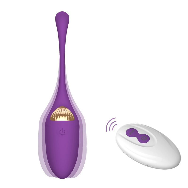 10 Funktionen lieben Ei-Vibrator-elektrisches langes dünnes Vibrator-Kugel-Vibrator-Sex-Spielzeug