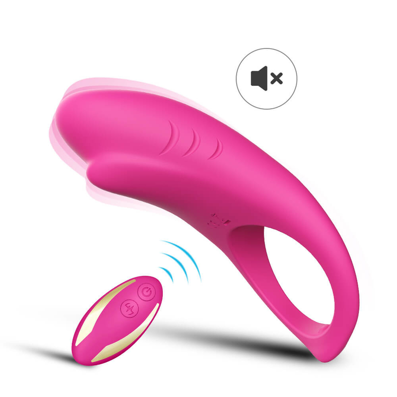 Flexible des Vibrator-3.7V Penis-Vibrator-Verzögerungs-Ejakulation Hahn-des Ring-IPX7 für Mann