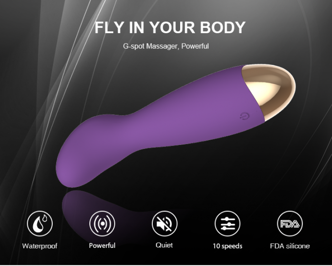  Klitoris-Vagina Dildo-Vibrator für Frauen-wieder aufladbares erwachsenes Sexspielzeug