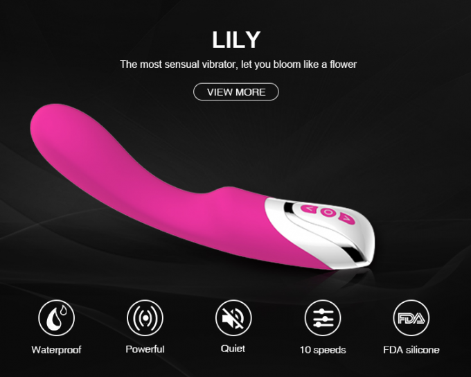 Stimulierungsorgasmus und imprägniernder weiblicher Vaginavibrator der erhitzten Silikonvibrator bequemen Anregungs-Ruhe
