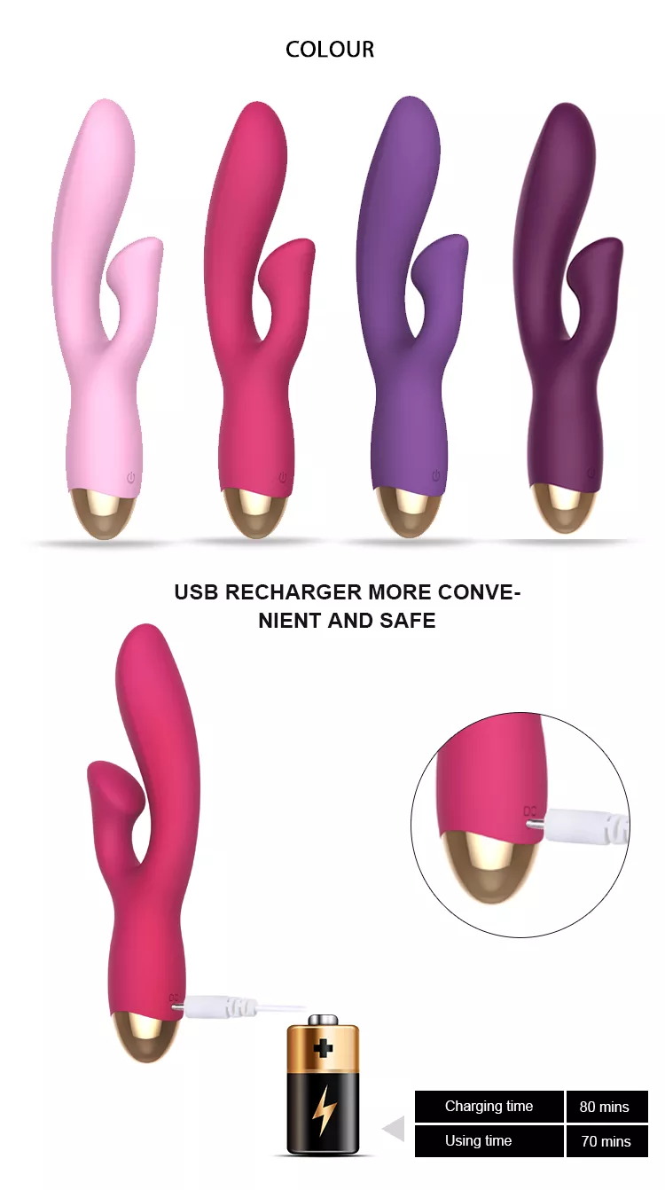 Sexspielzeug Pussy G-Stellen-Kaninchen-Vibrator-erwachsener Körper Massager